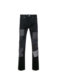schwarze Jeans mit Flicken von Junya Watanabe