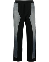 schwarze Jeans mit Flicken von Per Götesson