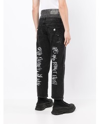 schwarze Jeans von AAPE BY A BATHING APE