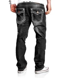 schwarze Jeans von behype