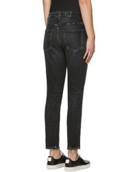 schwarze Jeans von Amo