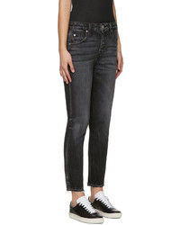 schwarze Jeans von Amo