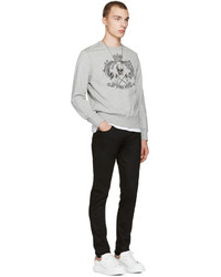 schwarze Jeans von Alexander McQueen