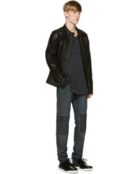 schwarze Jeans von Belstaff