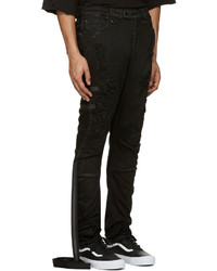 schwarze Jeans von Unravel