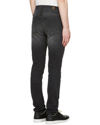 schwarze Jeans von Alexander McQueen