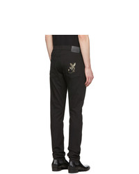 schwarze Jeans von Alexander McQueen