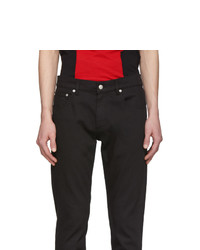 schwarze Jeans von Alexander McQueen