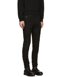 schwarze Jeans von Marcelo Burlon County of Milan