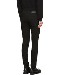 schwarze Jeans von Marcelo Burlon County of Milan