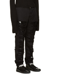 schwarze Jeans von Hood by Air