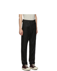 schwarze Jeans von Rick Owens DRKSHDW