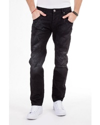 schwarze Jeans von BLUE MONKEY