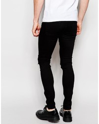 schwarze Jeans von Asos