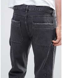 schwarze Jeans von Asos