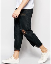 schwarze Jeans von Asos