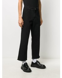 schwarze Jeans von Raf Simons