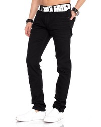 schwarze Jeans von Cipo & Baxx