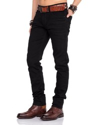 schwarze Jeans von Cipo & Baxx