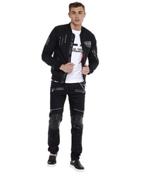 schwarze Jeans von Cipo & Baxx