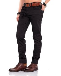 schwarze Jeans von Cipo & Baxx