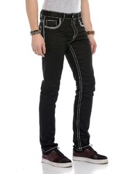 schwarze Jeans von Cipo & Baxx