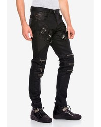 schwarze Jeans von Cipo & Baxx