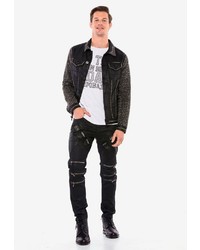 schwarze Jeans von Cipo & Baxx