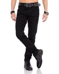 schwarze Jeans von Cipo & Baxx