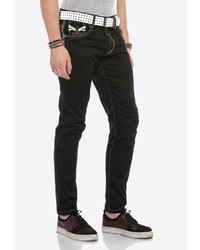 schwarze Jeans von Cipo & Baxx