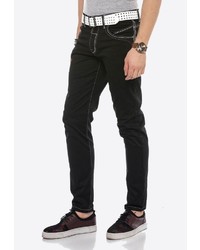 schwarze Jeans von Cipo & Baxx