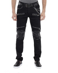 schwarze Jeans von Cipo & Baxx