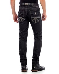 schwarze Jeans von Cipo & Baxx