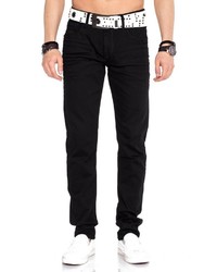 schwarze Jeans von Cipo & Baxx