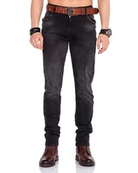 schwarze Jeans von Cipo & Baxx