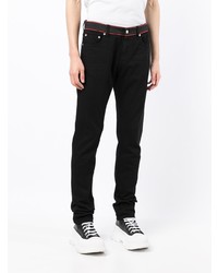 schwarze Jeans von Alexander McQueen