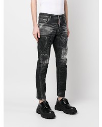 schwarze Jeans von DSQUARED2