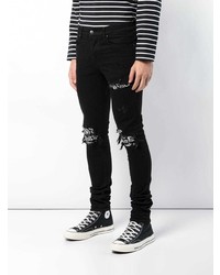 schwarze Jeans von Amiri