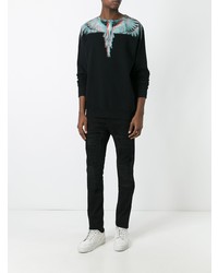 schwarze Jeans von Marcelo Burlon County of Milan