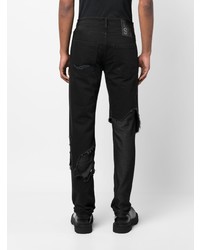 schwarze Jeans von Raf Simons