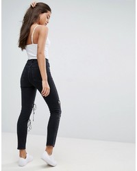 schwarze Jeans von Asos