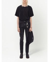 schwarze Jeans von MM6 MAISON MARGIELA