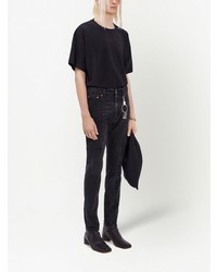 schwarze Jeans von MM6 MAISON MARGIELA