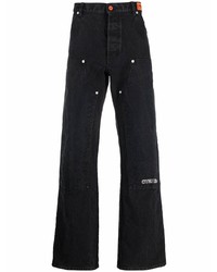 schwarze Jeans von Heron Preston