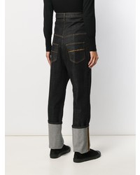 schwarze Jeans von Marco De Vincenzo