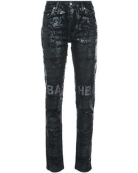 schwarze Jeans von Hood by Air