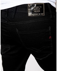 schwarze Jeans von Replay