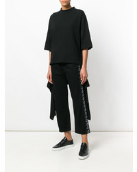 schwarze Jeans von Marcelo Burlon County of Milan