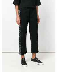 schwarze Jeans von Marcelo Burlon County of Milan