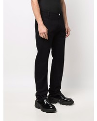 schwarze Jeans von Raf Simons